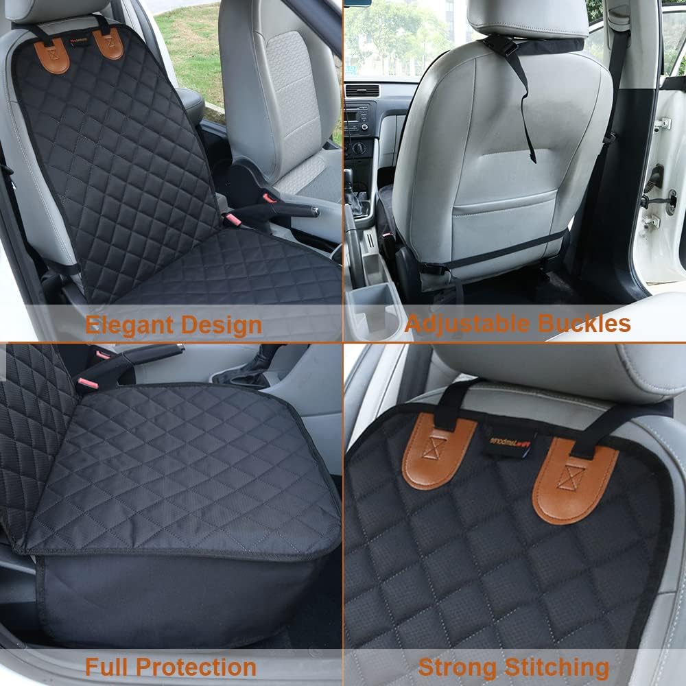 Paw Jamboree Car Front Seat Covers for Dogs Captain Chair Seat Covers