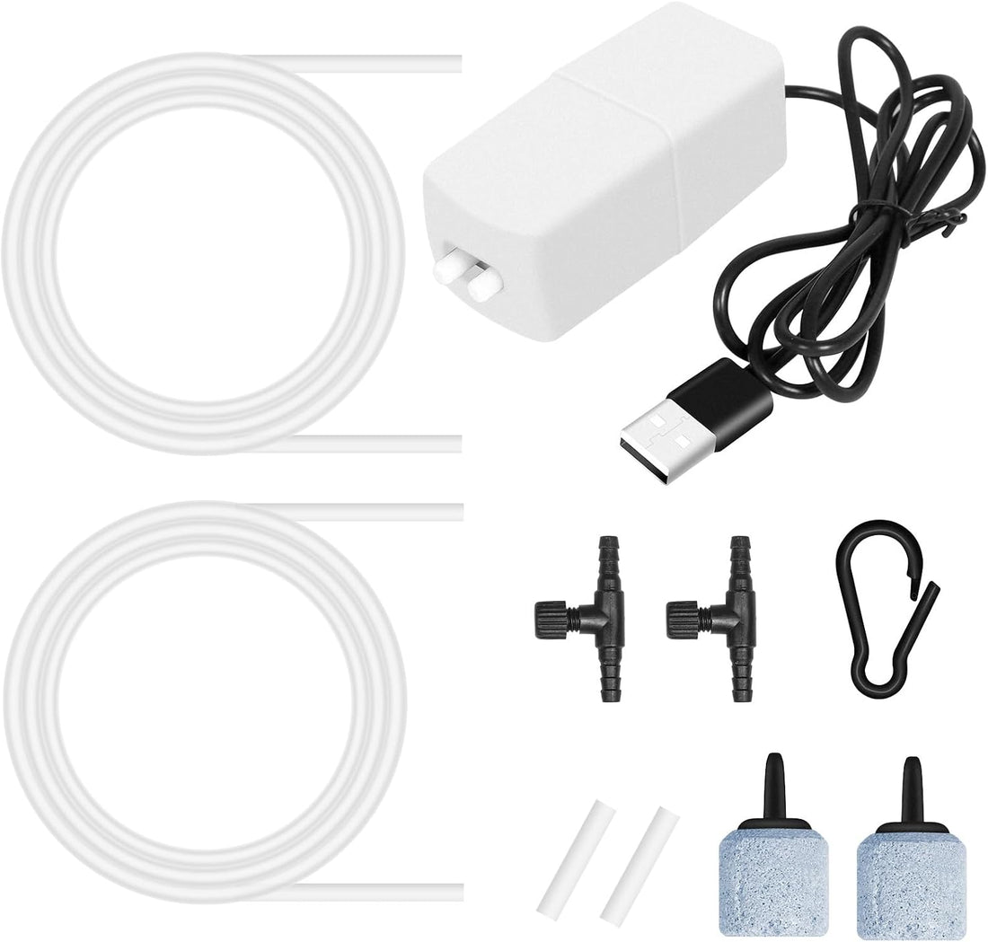 Uncle Yang Aquarium Air Pump 1W Adjustable Quiet Aquarium Aerator