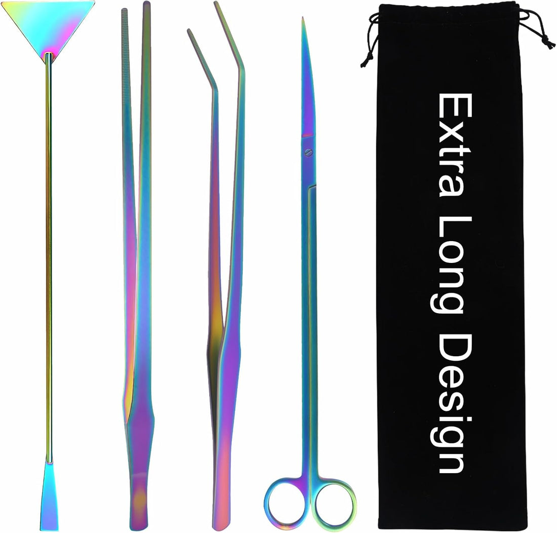 15Inch Extra Long Design Aquarium Aquascaping Tool Kit