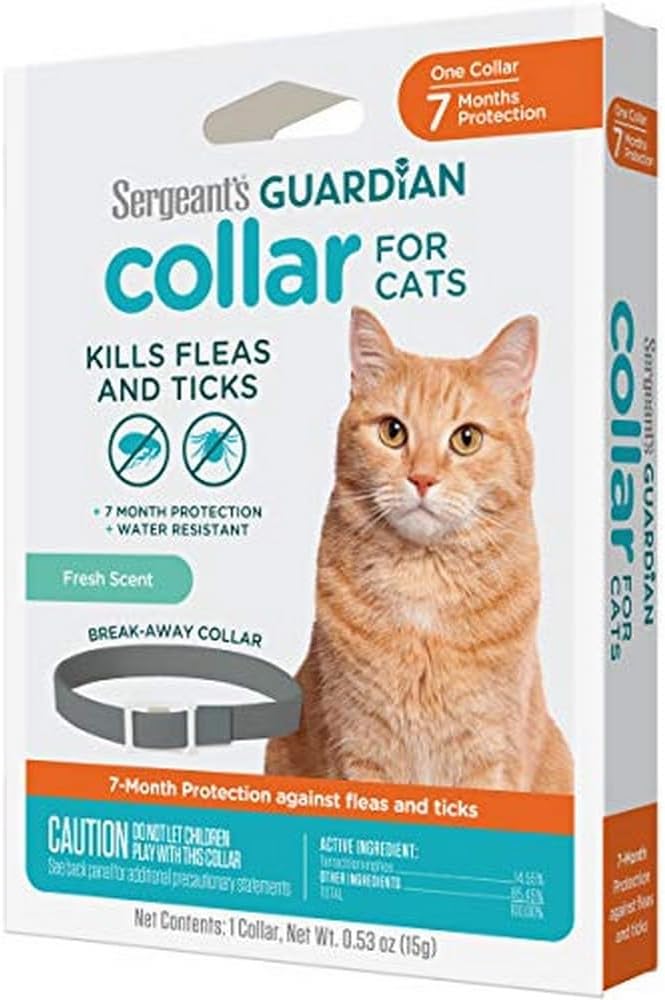 Sergeant's Guardian Flea & Tick Topical Cats 6 lbs+, 3-Month