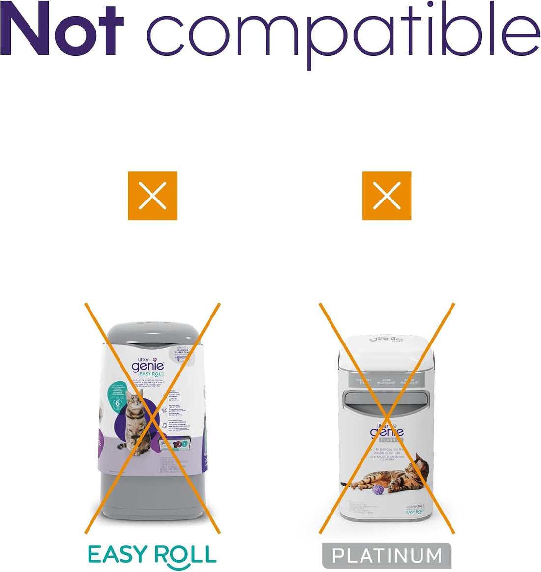Litter Genie Refill Bags | Standard 3-Pack, 28 total ft