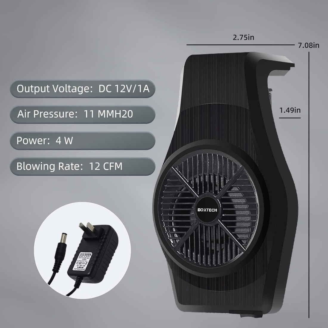 UPETTOOLS Aquarium Cooling Fan, 7-15 Gal Fish Tank Chiller