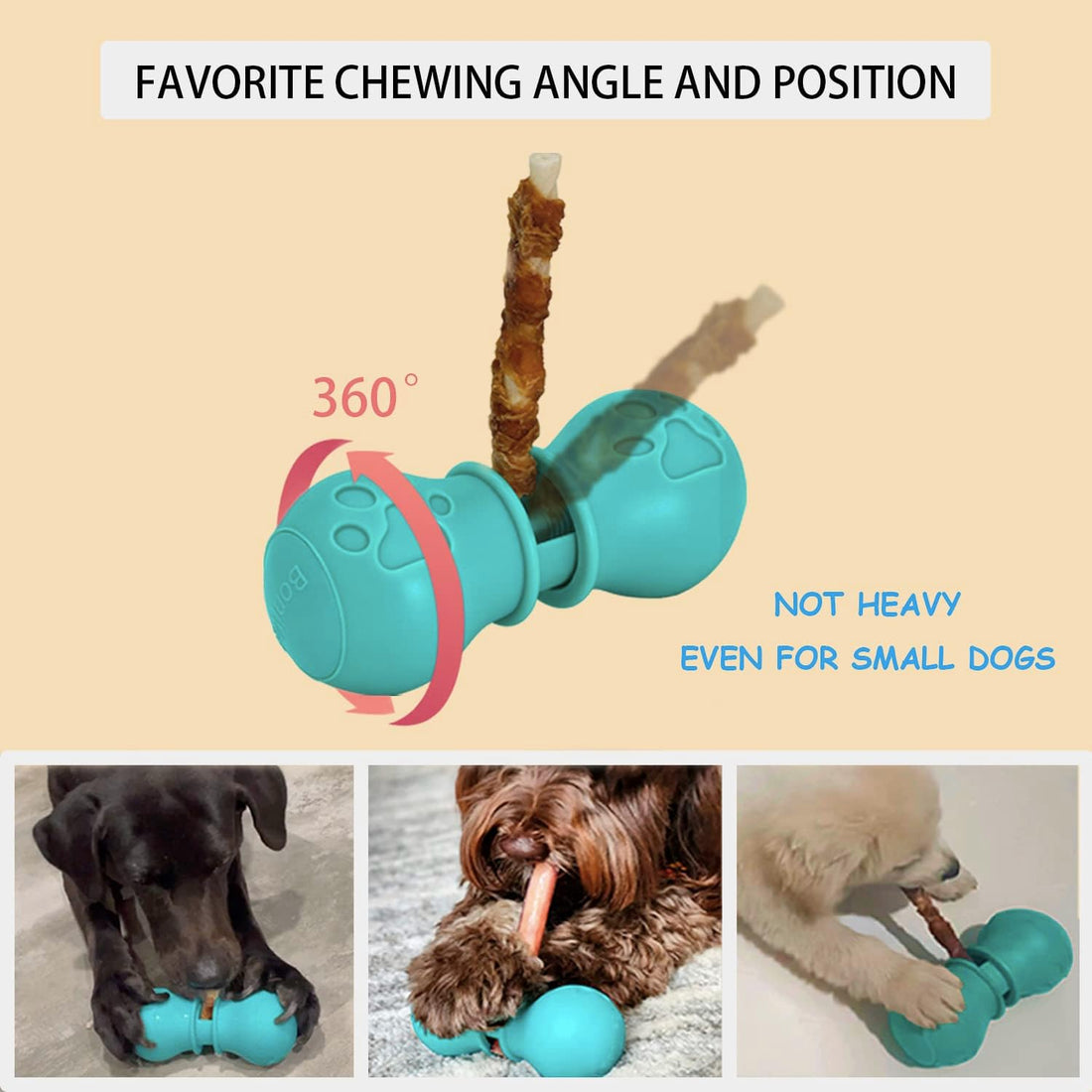 BoniVet Bully Stick Holder for Dogs, Chew Holder