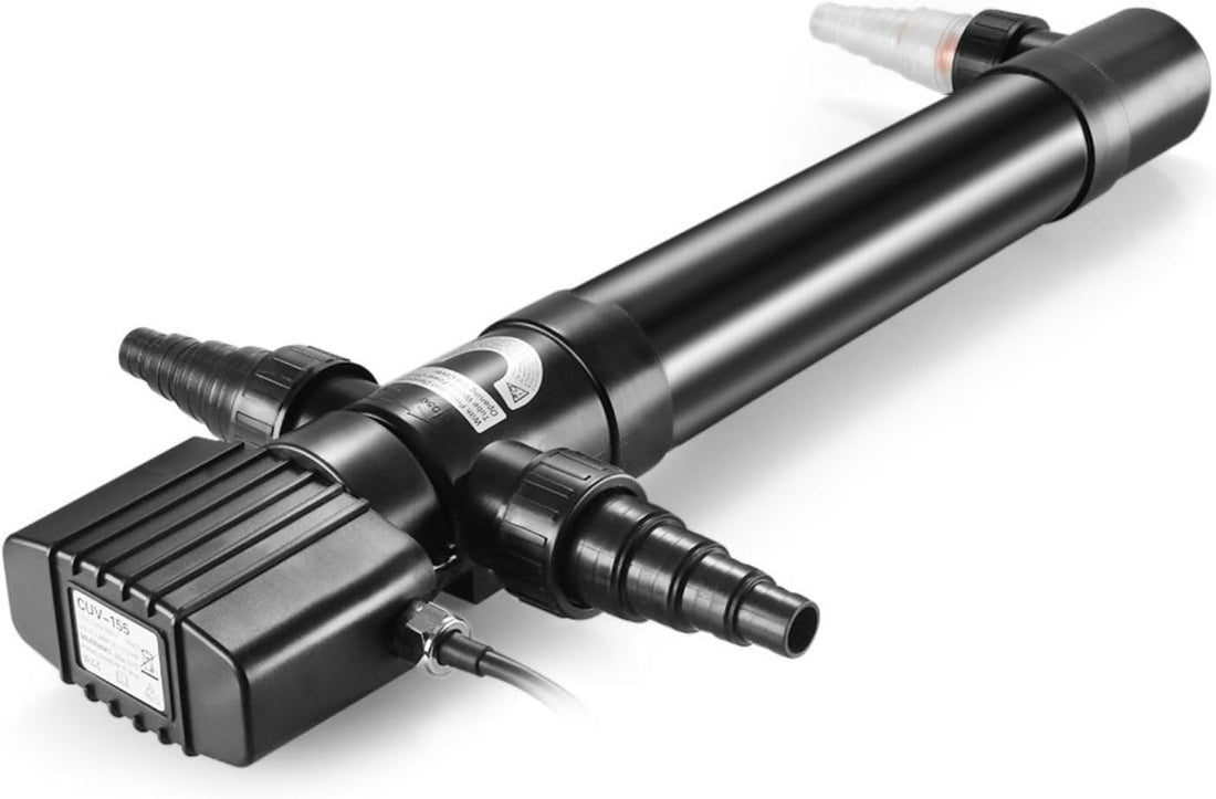 Flexzion 18W UV Pond Light Clarifier for Outdoor Koi Ponds