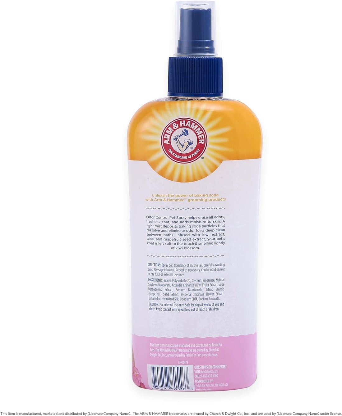 Arm & Hammer for Pets Super Deodorizing Dog Spray with Baking Soda
