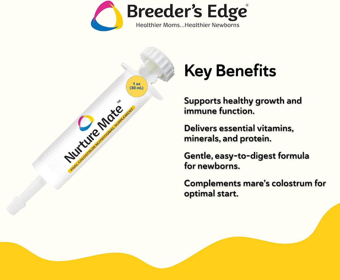Breeder's Edge Nurture Mate Colostrum Supplement for Newborn Foals