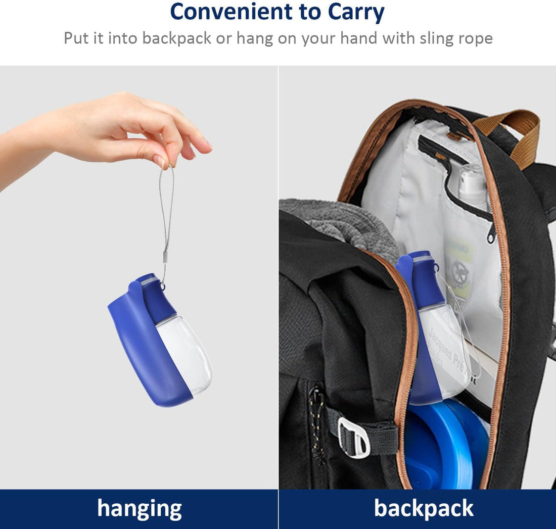 WePet Foldable Portable Dog Water Bottle Puppy Water Dispenser