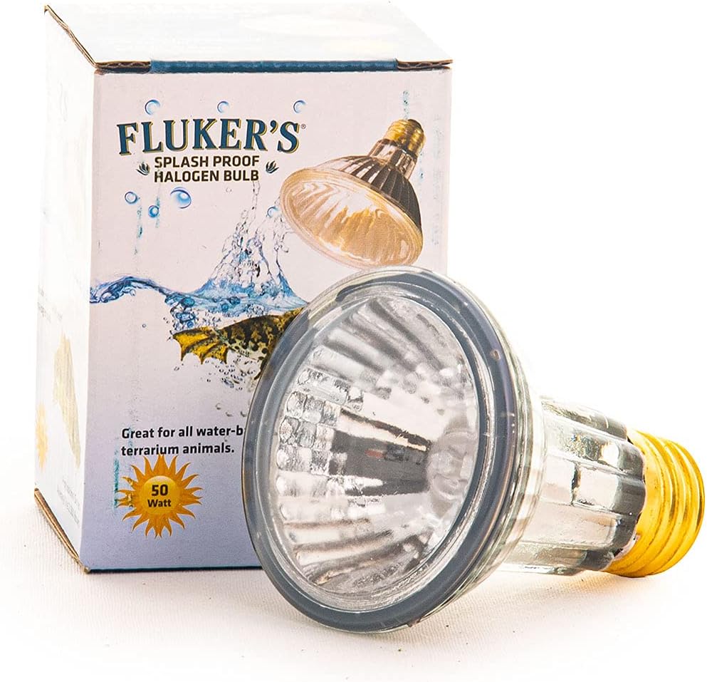 Fluker's Heavy, Duty Splash Proof Halogen Bulb for All Water Based