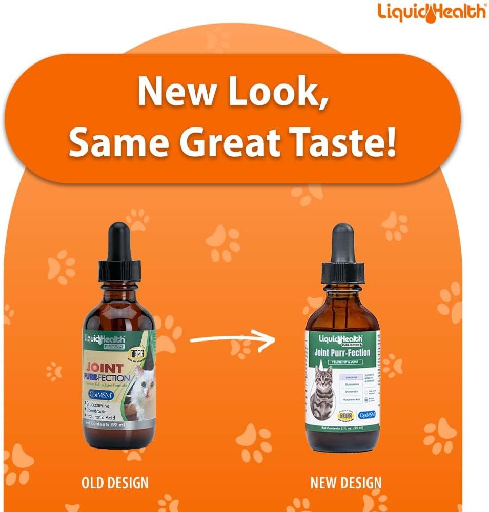 LIQUIDHEALTH Pets Liquid Cat Glucosamine Joint Purr-Fection