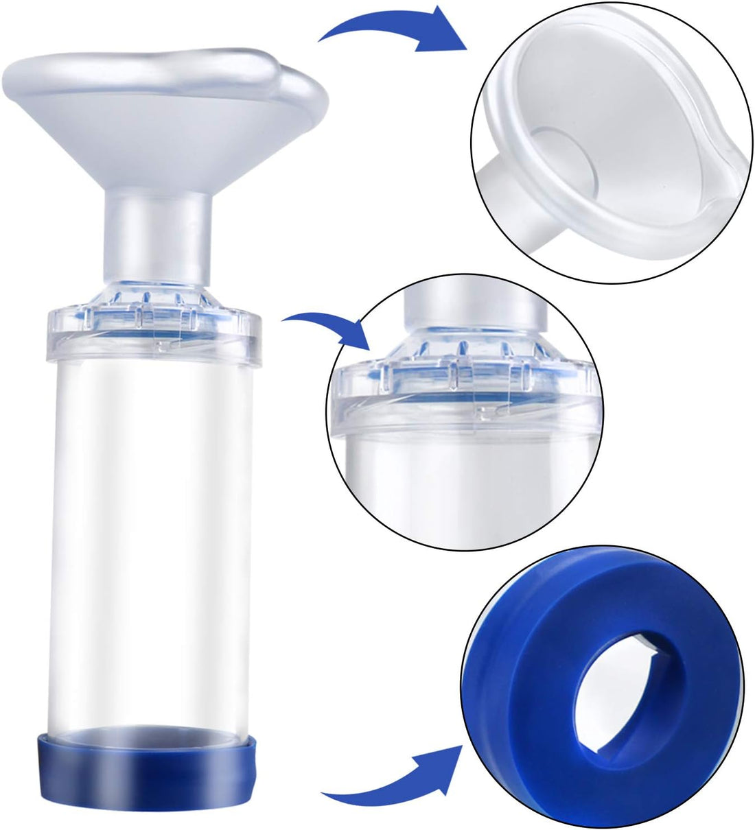 Free-Space Cat/Dog Inhaler Spacer,Feline/Cannie Aerosol Chamber