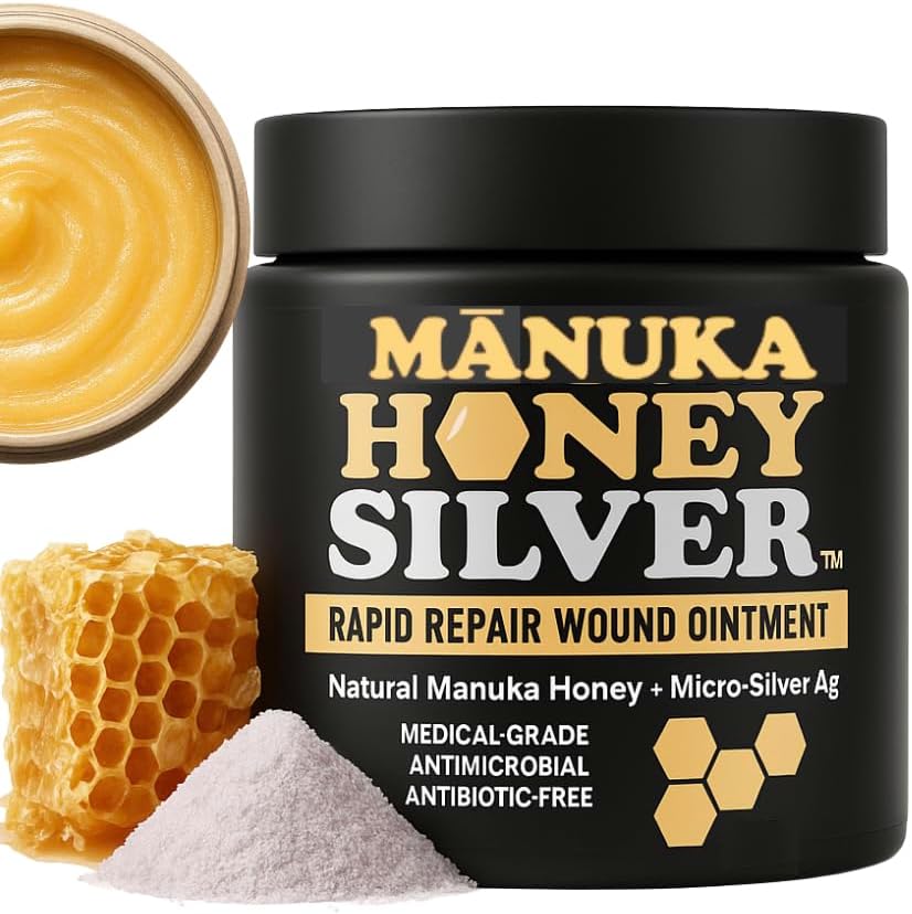 Well-Being Manuka Honey Silver Rapid Wound Repair Ointment For Dogs