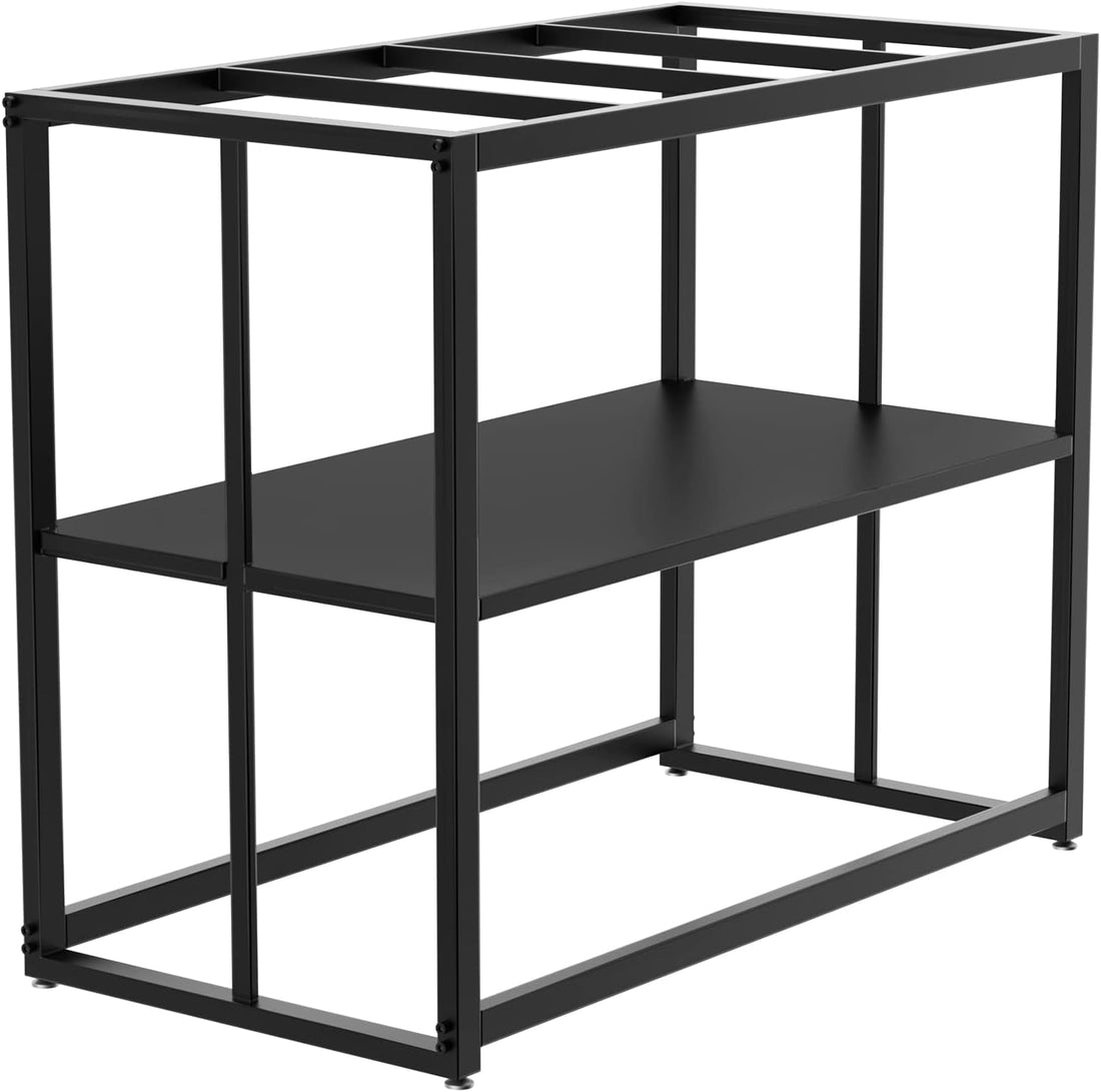 Likeem Fish Tank Stand Metal Aquarium Stand 40 Gallon Aquarium Turtle