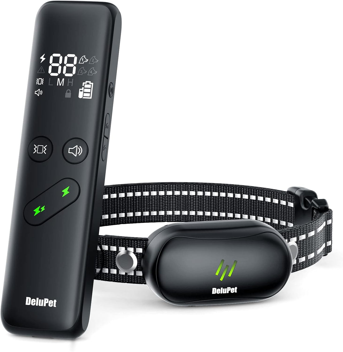 Dog Shock Collar, Electric Dog Training Collar with Remote