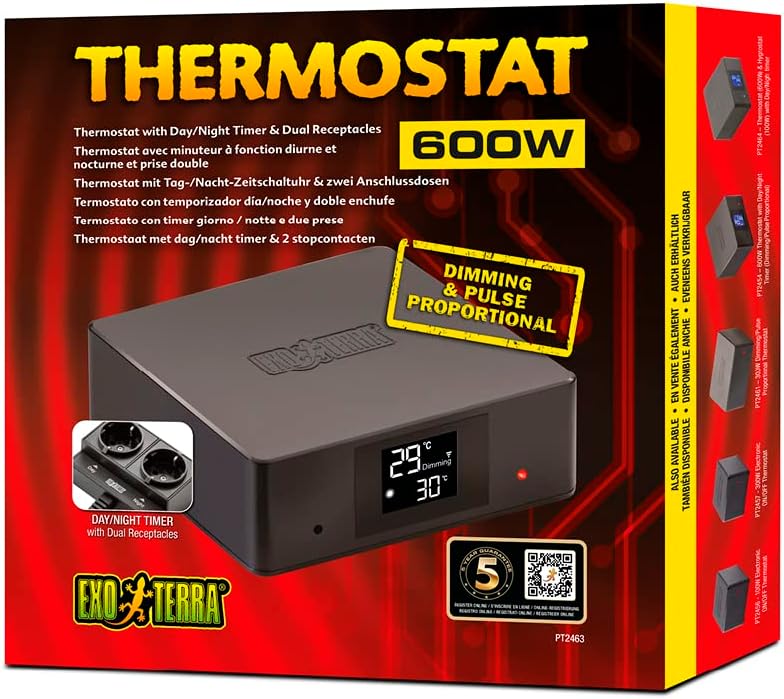 Exo Terra Thermostat for Reptile Terrariums