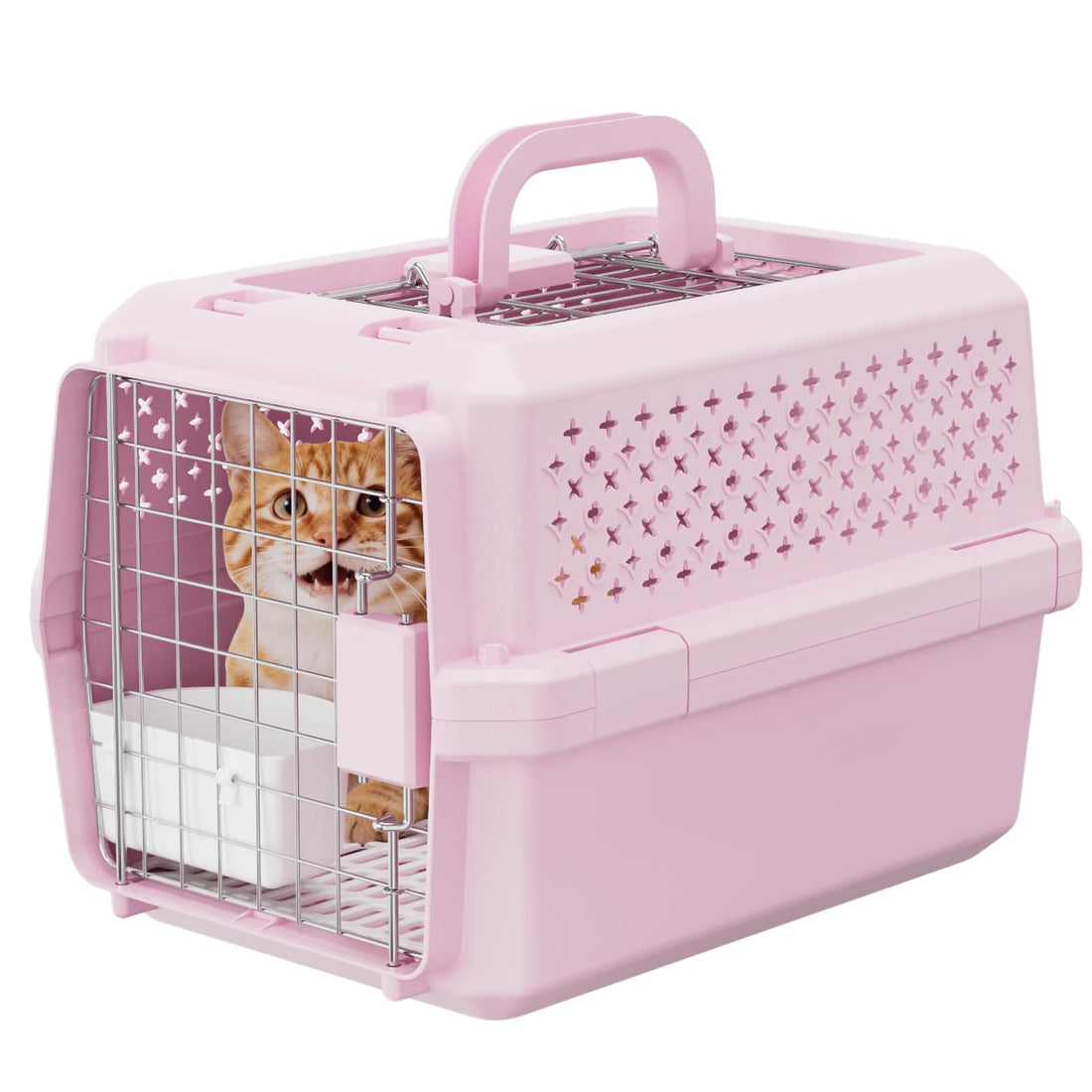 RIZZARI Small Hard Sided Pet Carrier