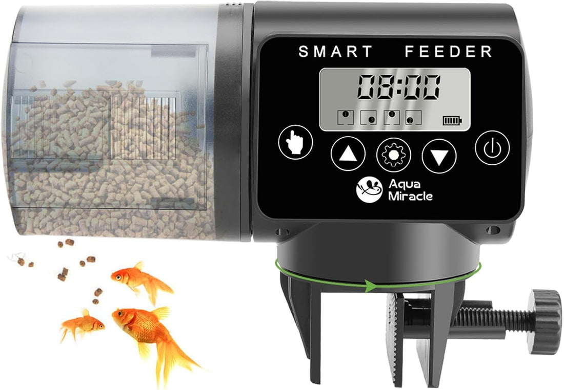 AquaMiracle Automatic Fish Feeder for Aquarium
