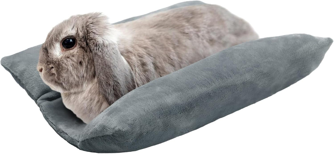MEWTOGO 15.7" x 14" Bunny Bed for Rabbit Cage, Thickened & Soft