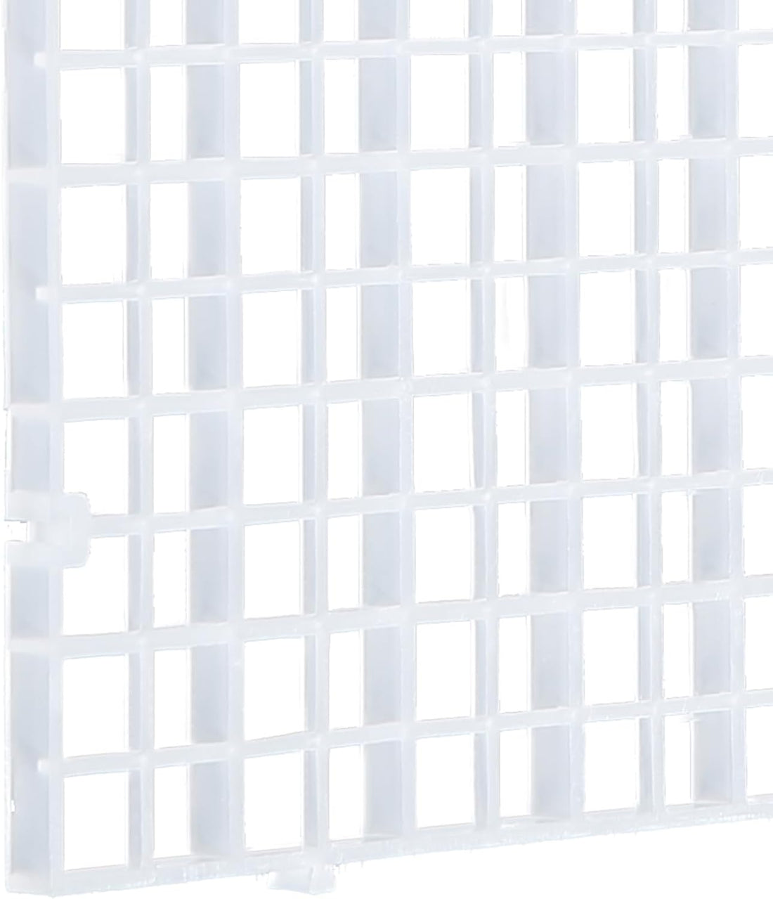 ALEGI Aquarium Plastic Grid Divider Tray Egg Crate, 2 Pcs L