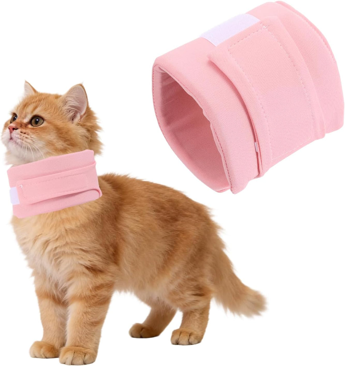 Cat Neck Cone Recovery Collar Brace Cotton M 7.9-11inch