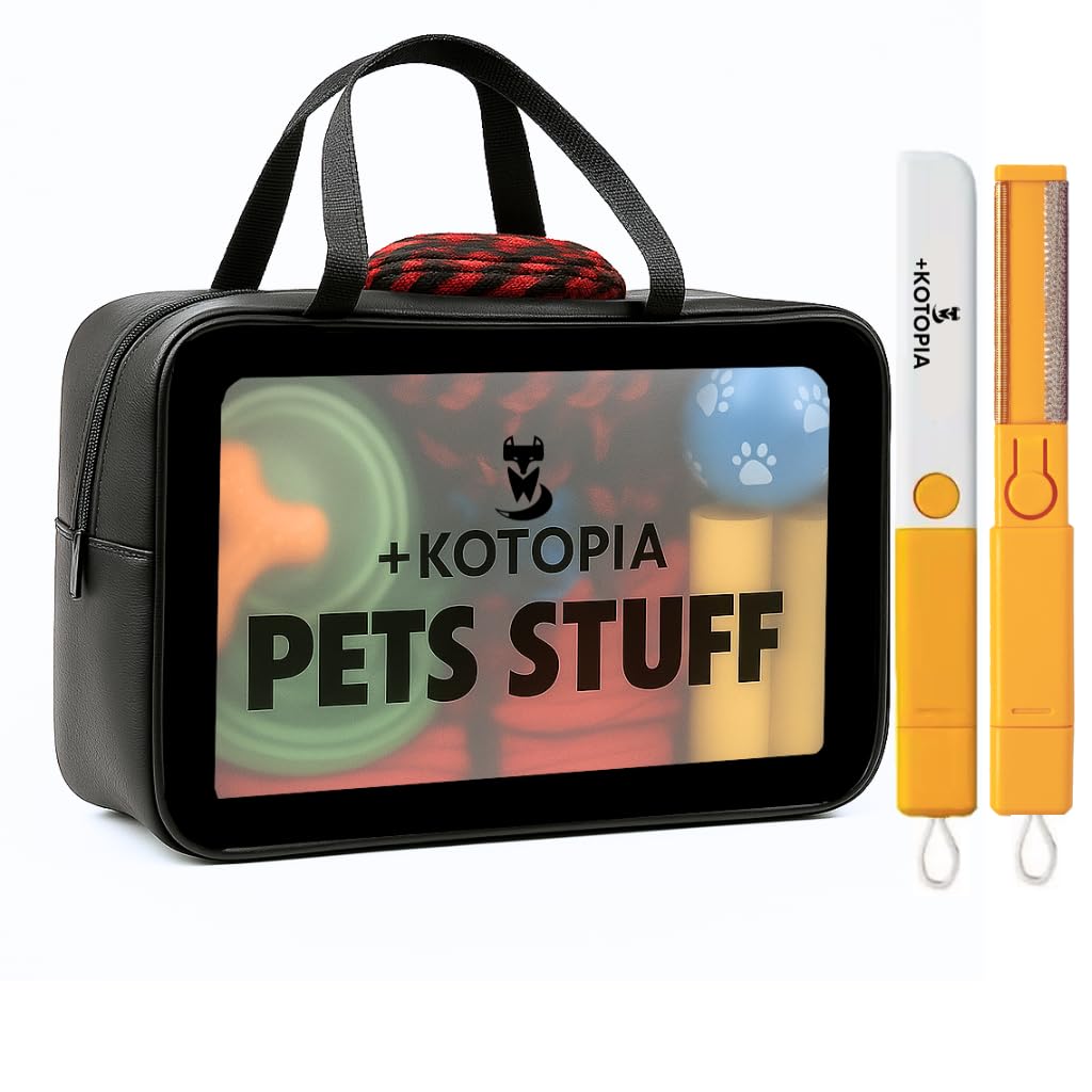 +KOTOPIA Dog Grooming Tote Bag – Travel Supply Organizer for Dogs