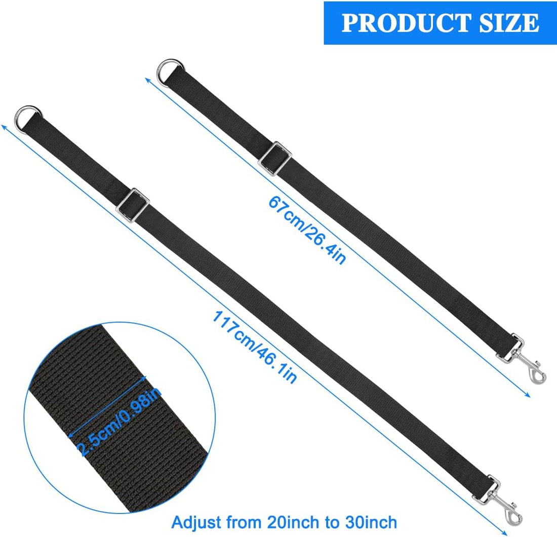 2 Pcs Horse Bucket Strap Hangers,Horse Suppliers Adjustable Nylon