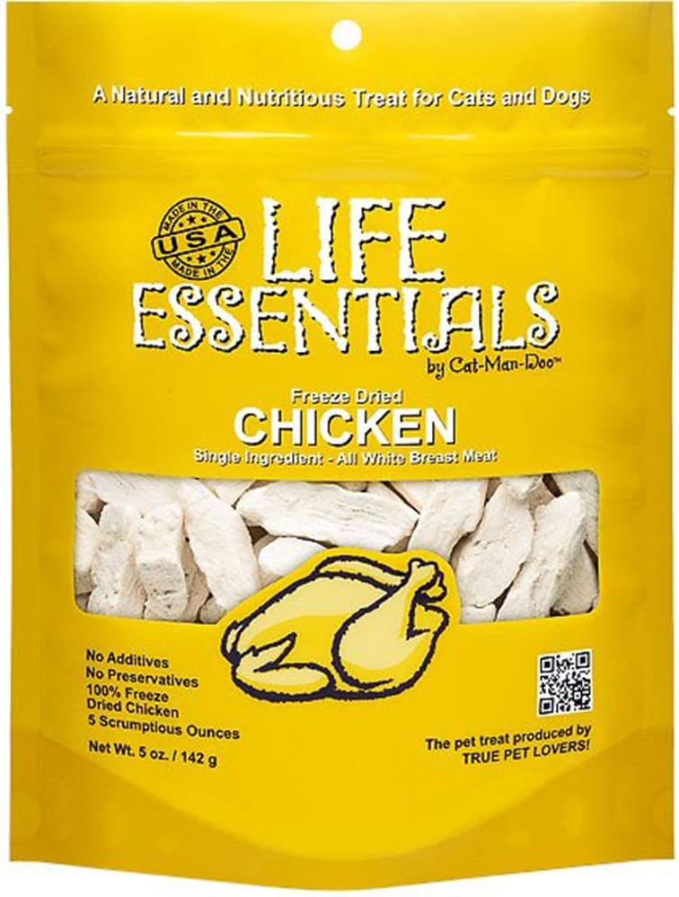 Life Essentials by Cat-Man-Doo | Chicken - 5oz. Bag