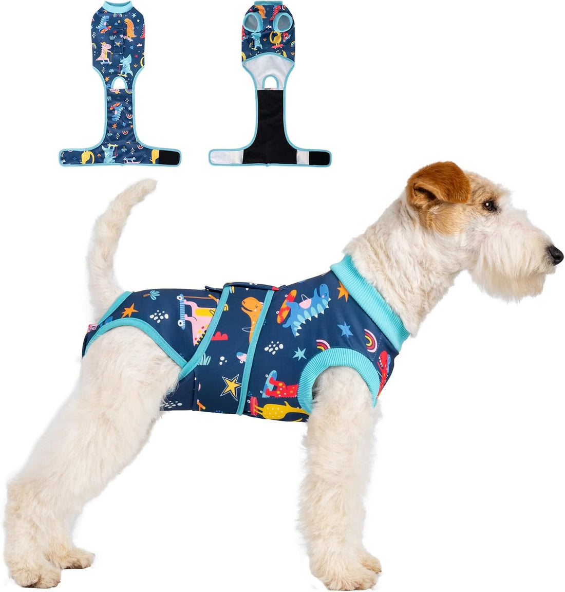 Dog Surgery Recovery Suit,Female Male Dog Onesie for Spay