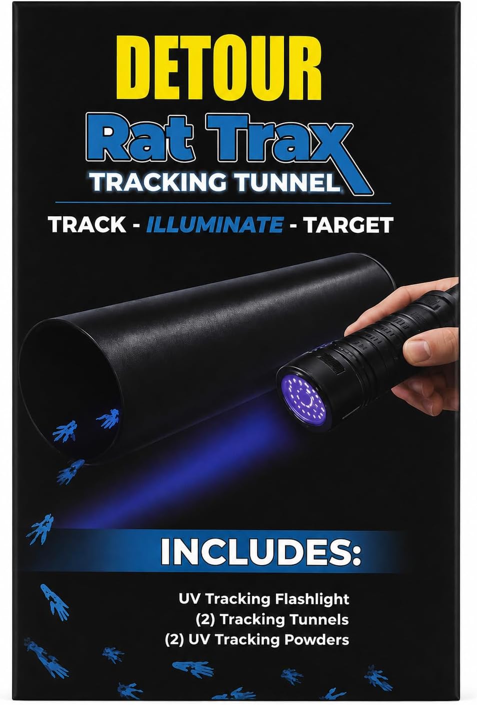 Detour Rat Trax Tracking Tunnel Kit | 2 Tunnels