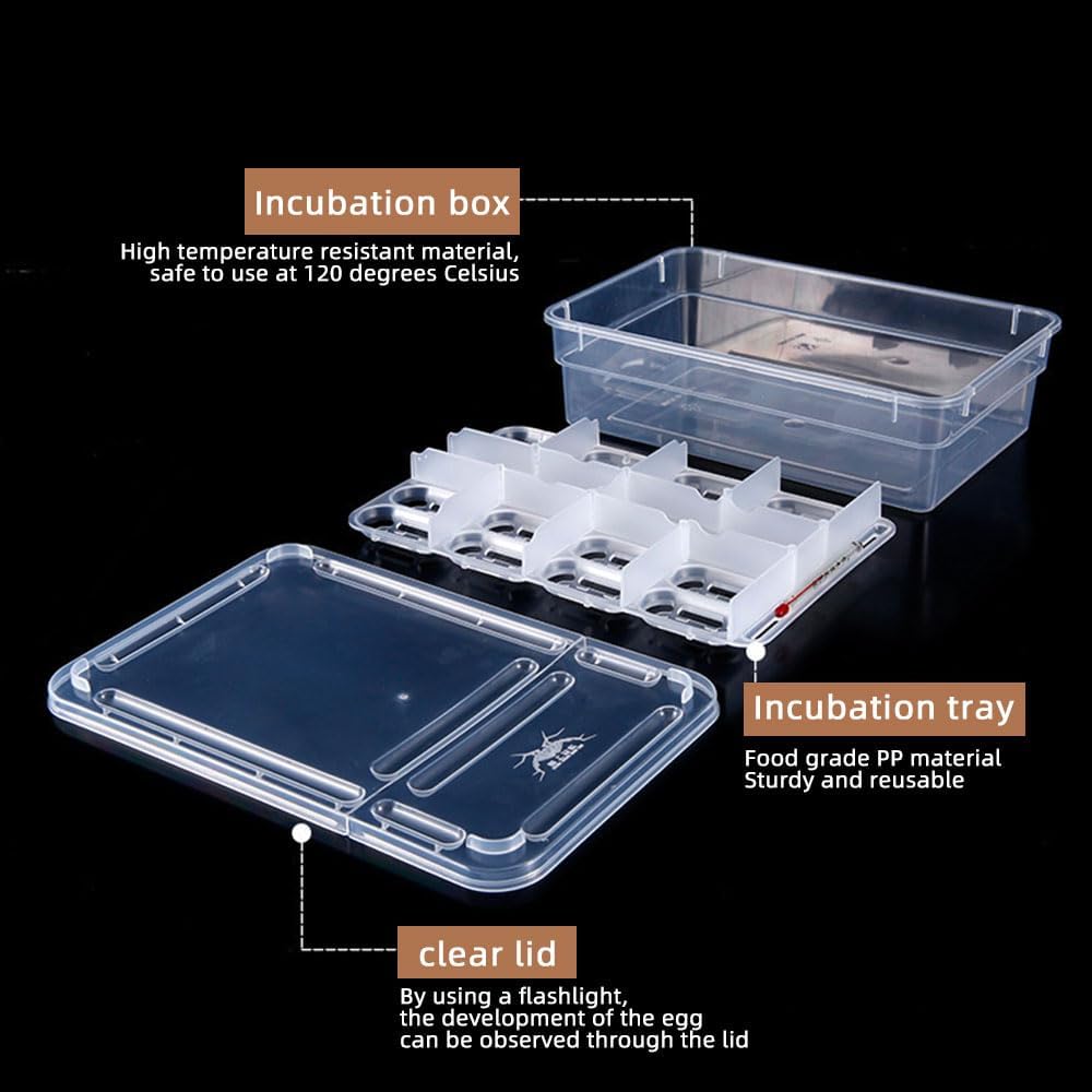 20 Grids Reptile Breeding Box
