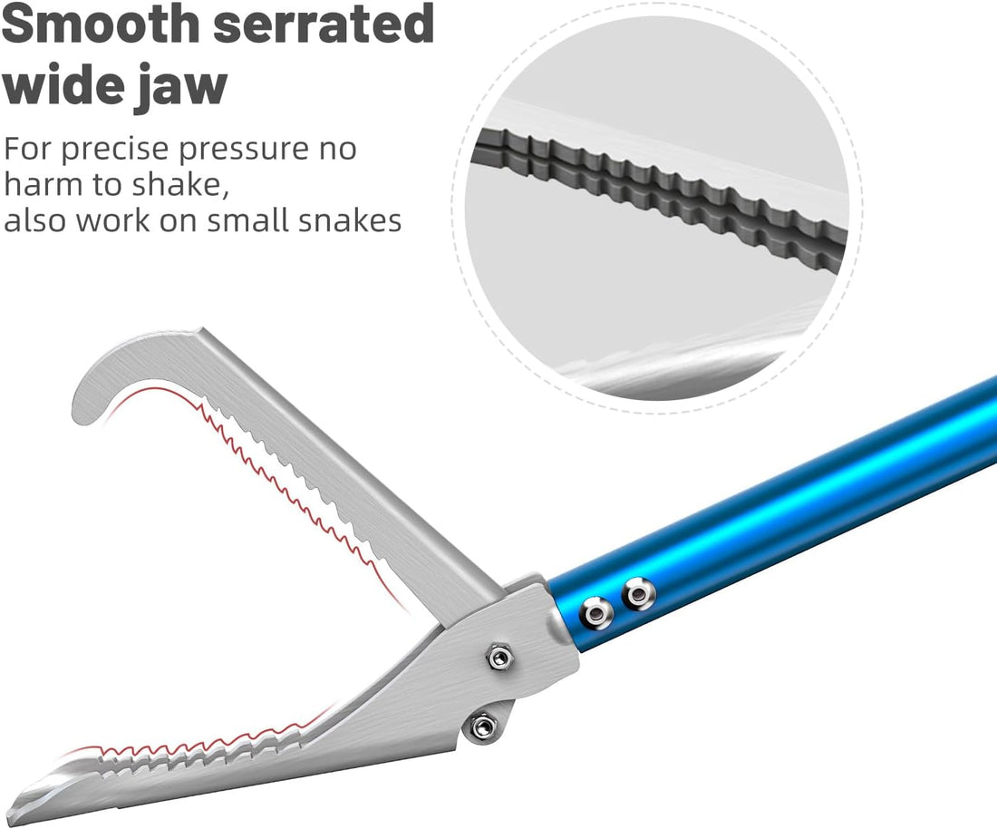 G2 47.2-inch Professional All-Aluminum Alloy Snake Tong Reptile