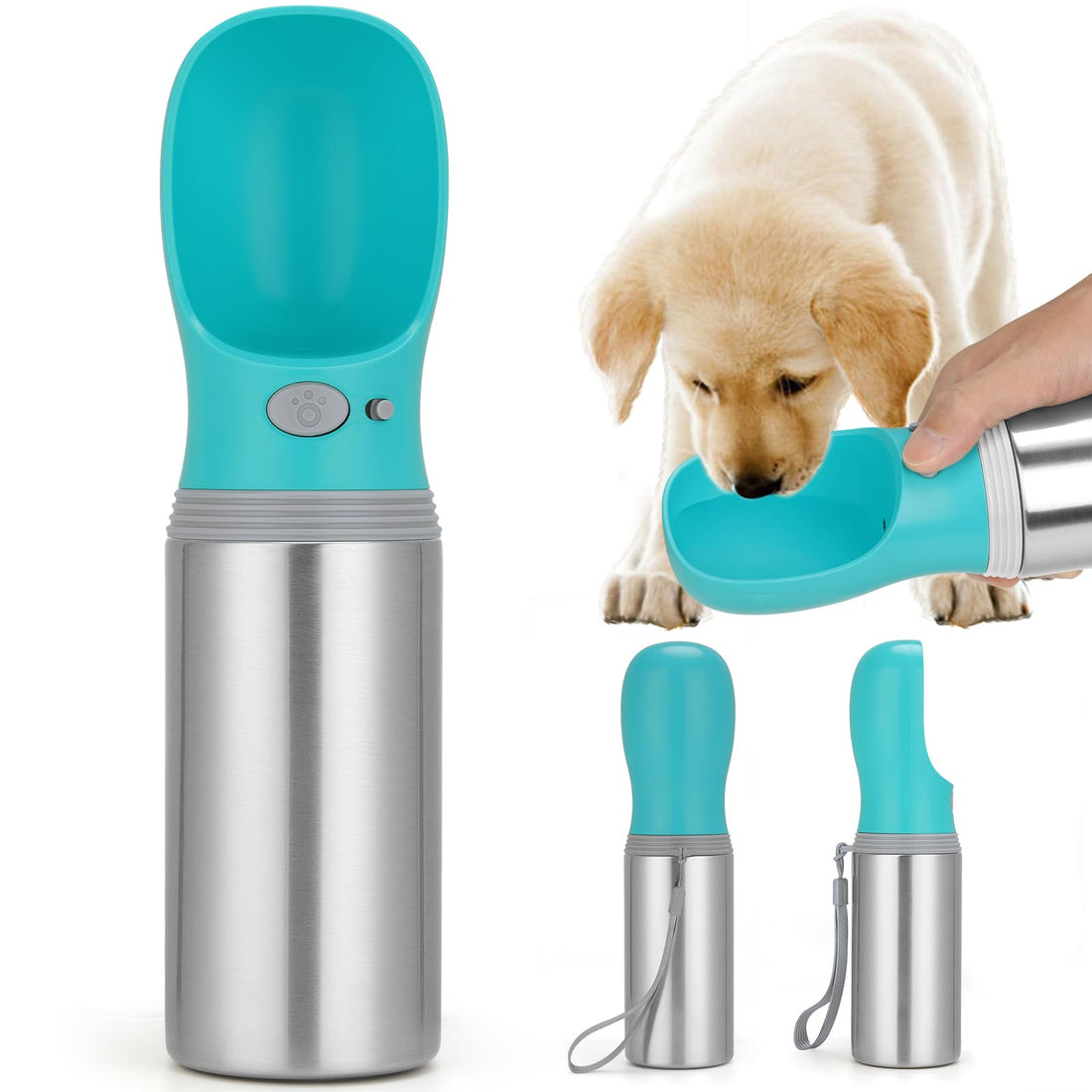 Portable Dog Water Bottle, 14 OZ