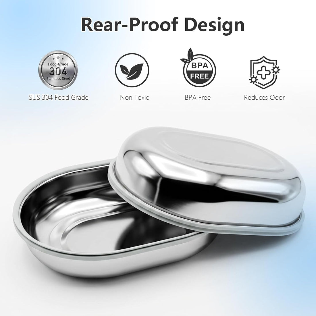 Stainless Steel Bowl for Automatic Pet Feeder, SUS 304