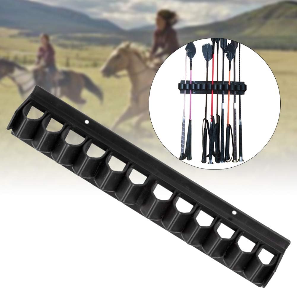 Horse Whip Holder Wall Mount, for Horse Crops & Fishing Poles