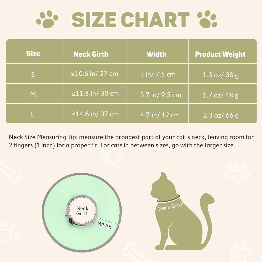 Avont Lightweight Waterproof Foldable Cone, Soft E-Collar