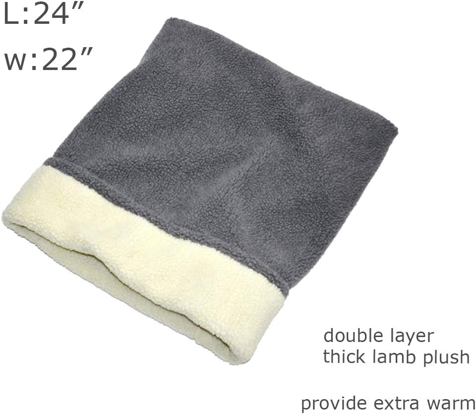Cat Cave Sleeping Bag,Warming Pad Sack Burrowing Cozy Soft
