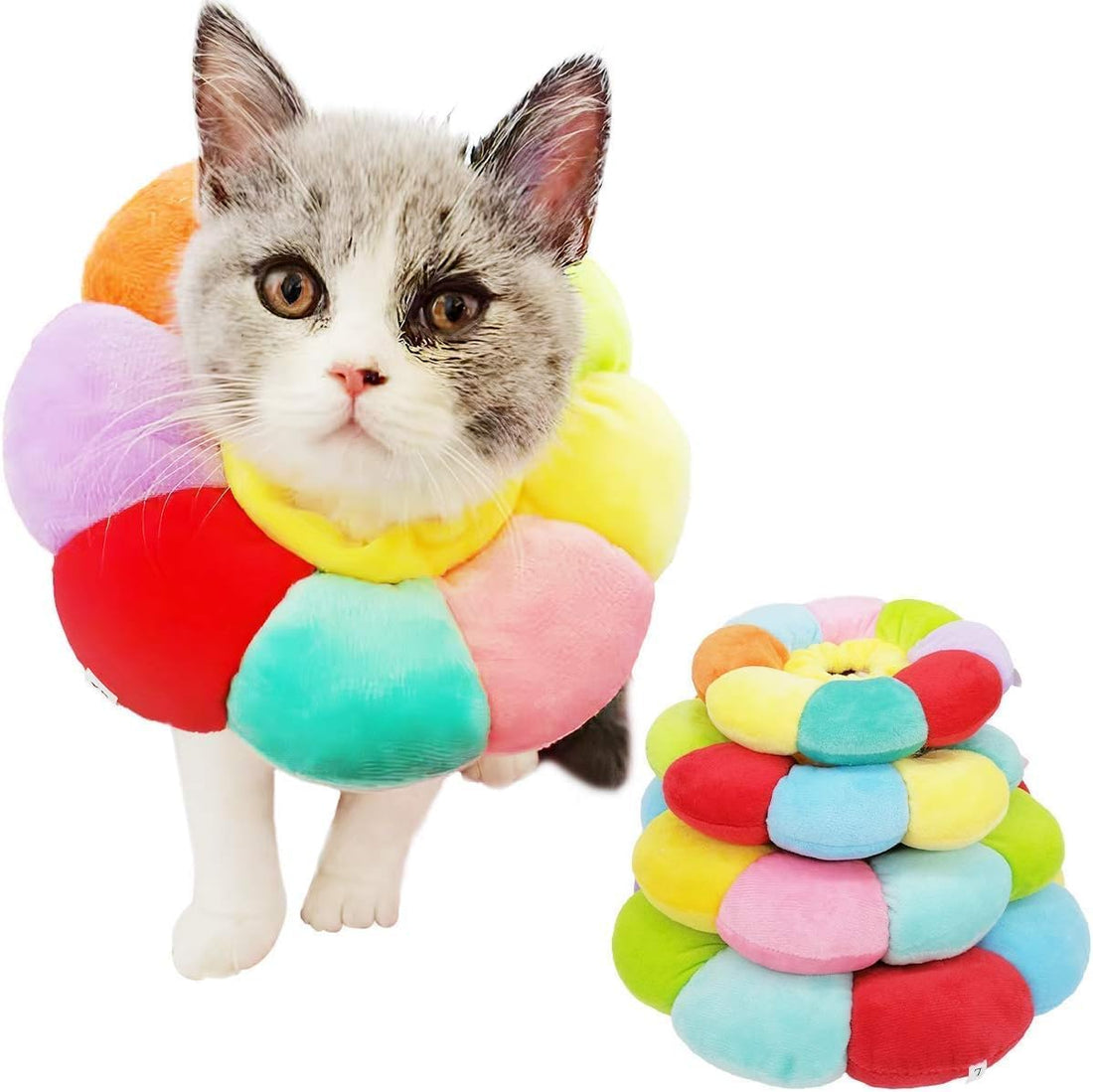 Cat Small Dog Recovery Collar, Cute Neck Cone After Surgery