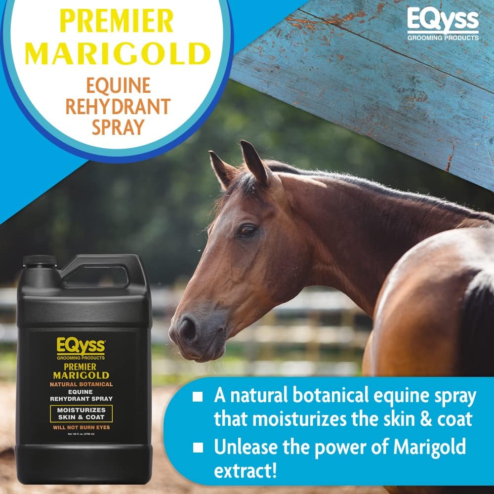 EQyss Premier Marigold Equine Coat Conditioning Spray
