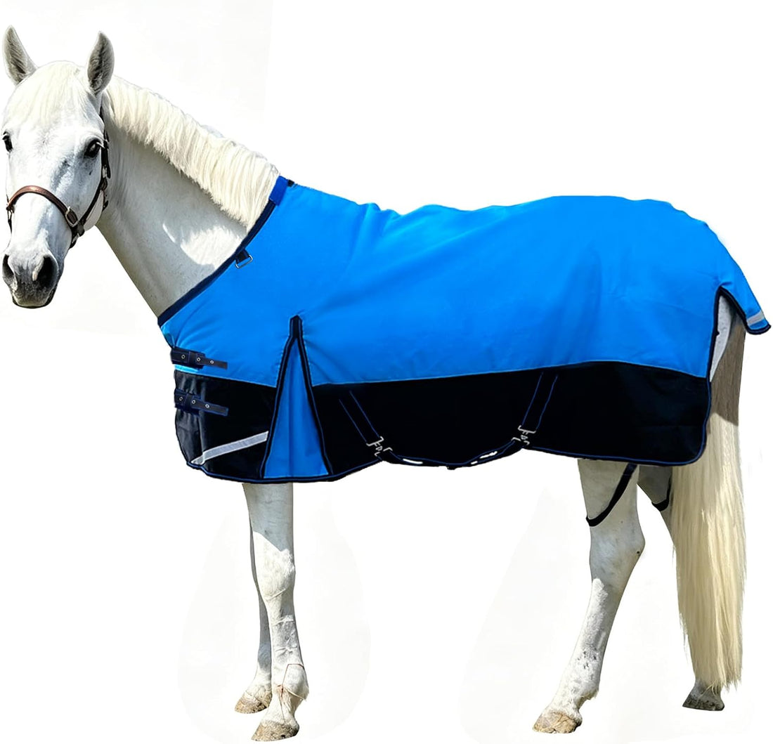 1200D 30-60°F Fall Turnout RAIN Sheet,No‑Fill,Reflective Tape,Pink