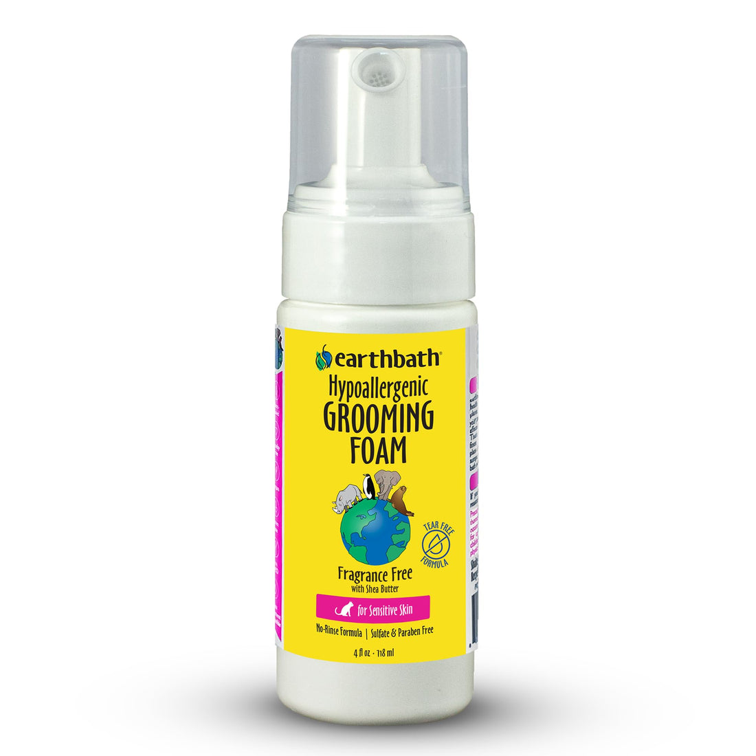 earthbath, All Natural Hypo-Allergenic Cat Grooming Foam