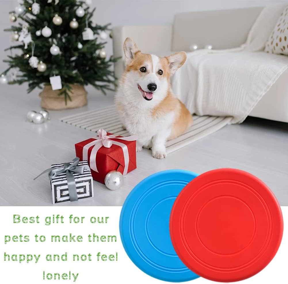 Bvrbaory 6 Pack Dog Flying Discs - Interactive