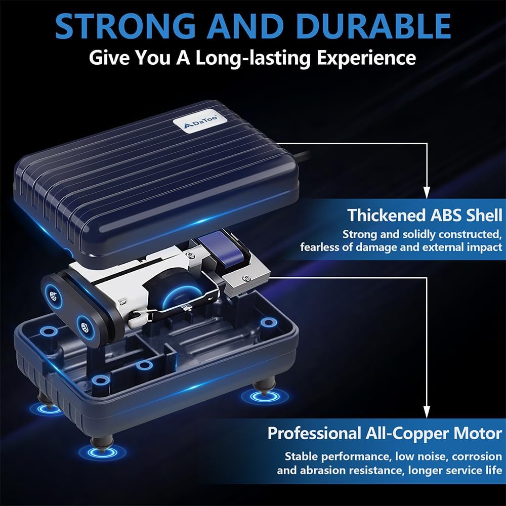 DaToo Aquarium Air Pump Compact Fish Tank Air Pump Quiet Aquarium