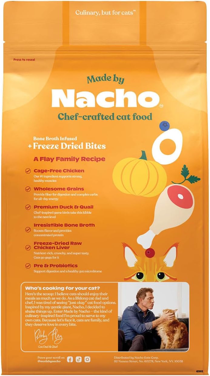 Made by Nacho Dry Cat Kibble 2lb Bag