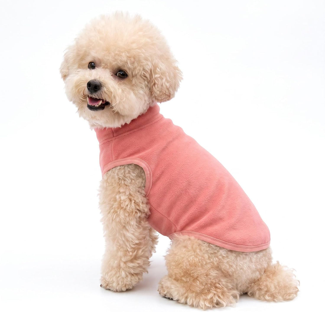 GYALAPERI 3 Pack Fleece Dog Sweaters for Small Dogs