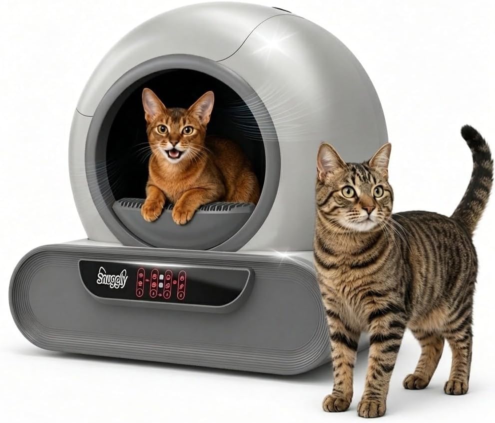70L Anti-Pinch Feature Automatic Cat Litter Box