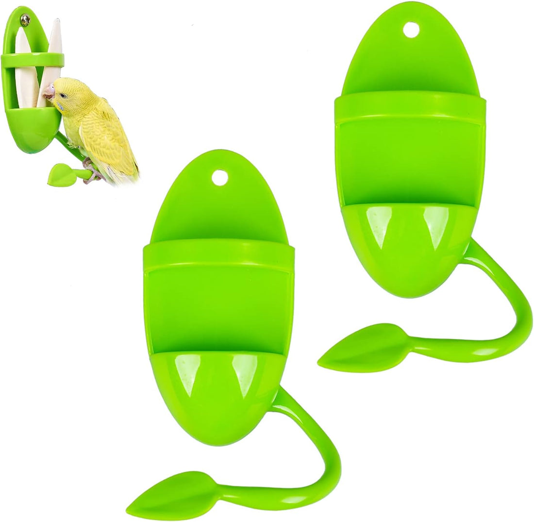 Bird Food Cuttlebone Holder for Cage
