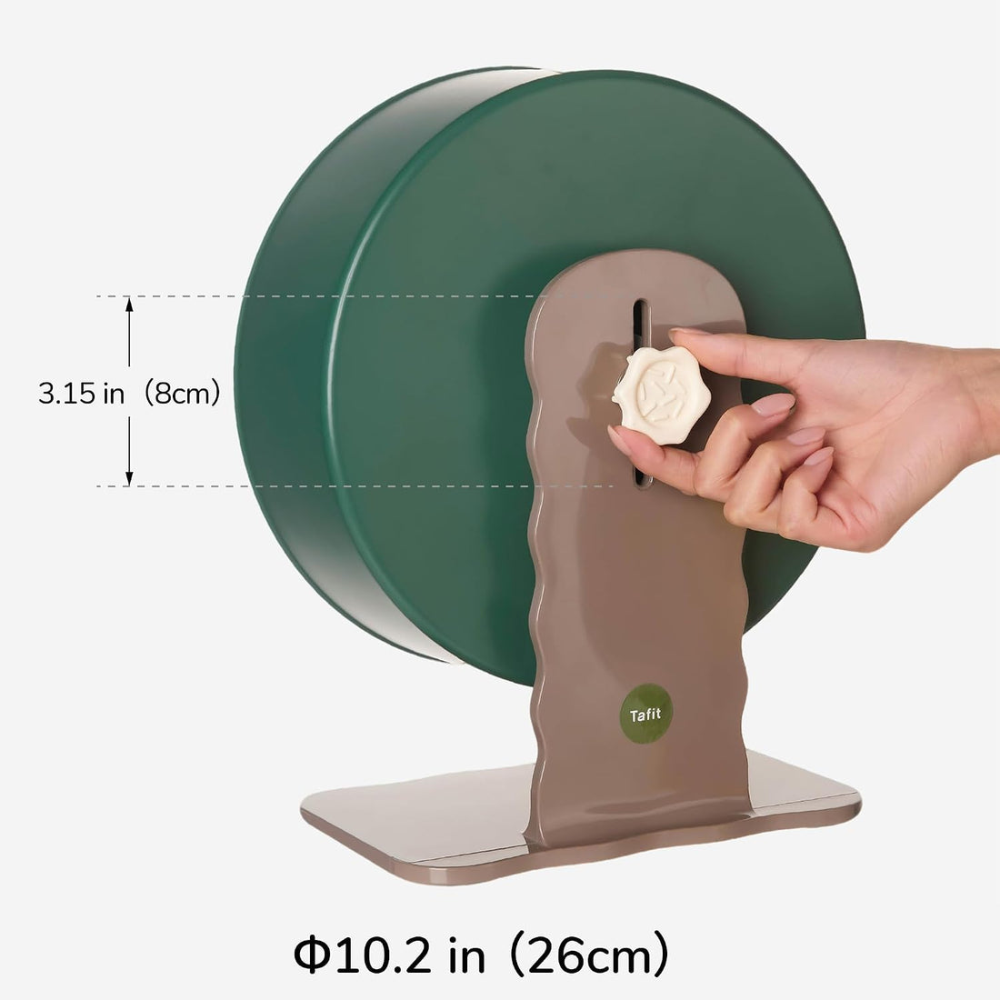 Super‑Silent Hamster Exercise Wheel – 10.2‑inch Quiet Running Spinner