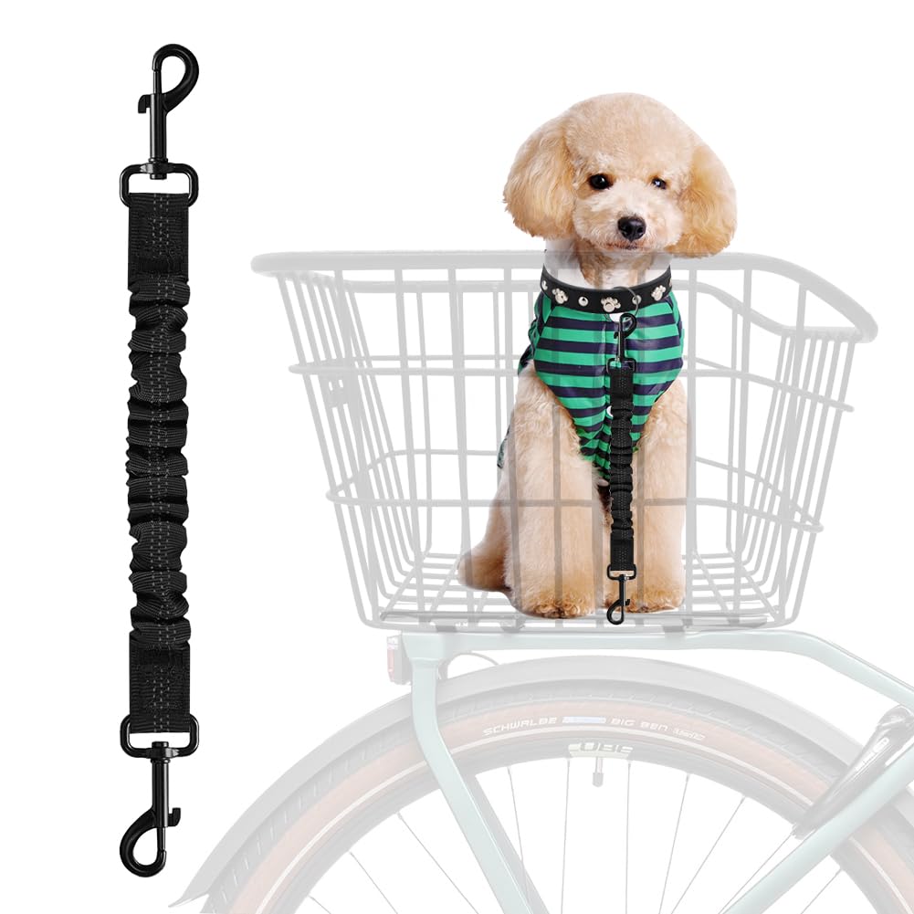 MATTISAM Dog Seat Belt for Bike Basket