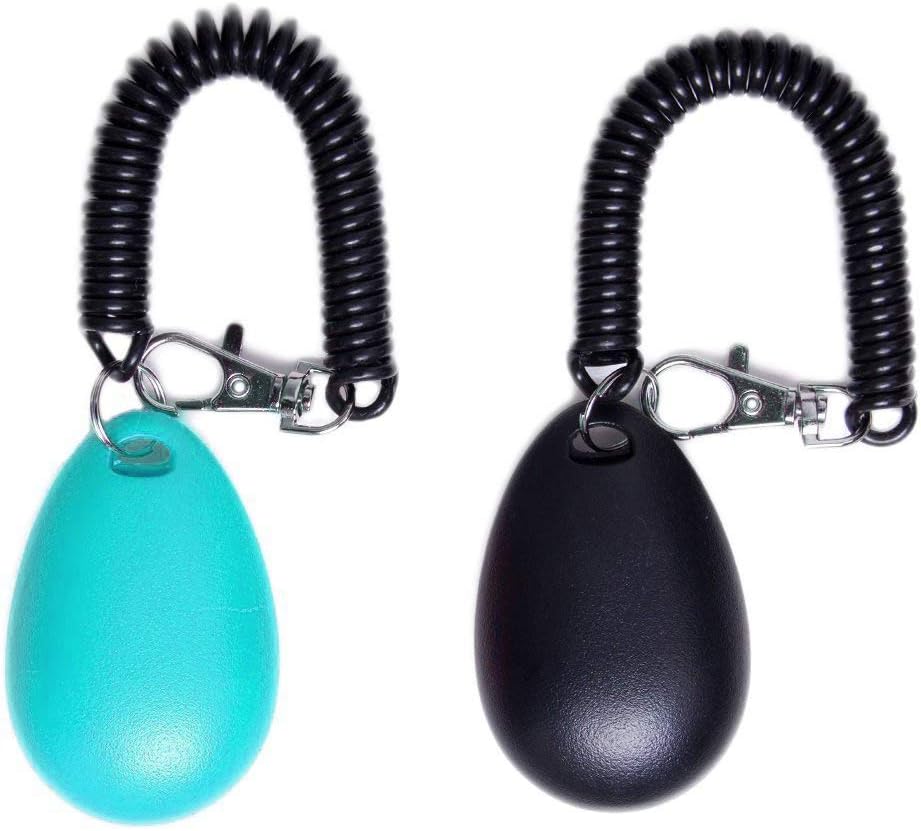 VOBRAMY Dog Training Clicker with Wrist Strap Durable Lightweight