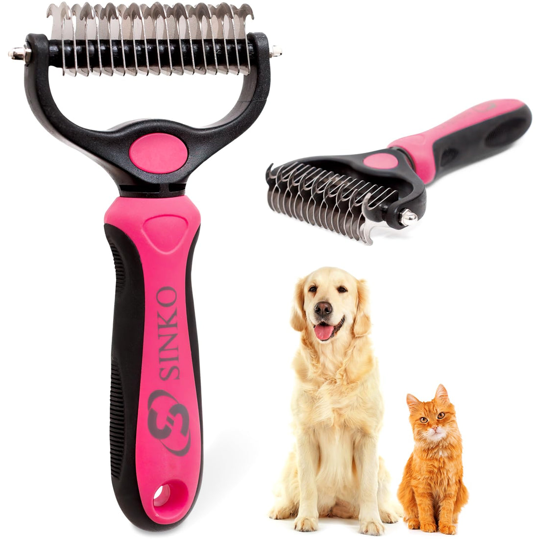 Sinko Shedding Brush For Dog and Cat