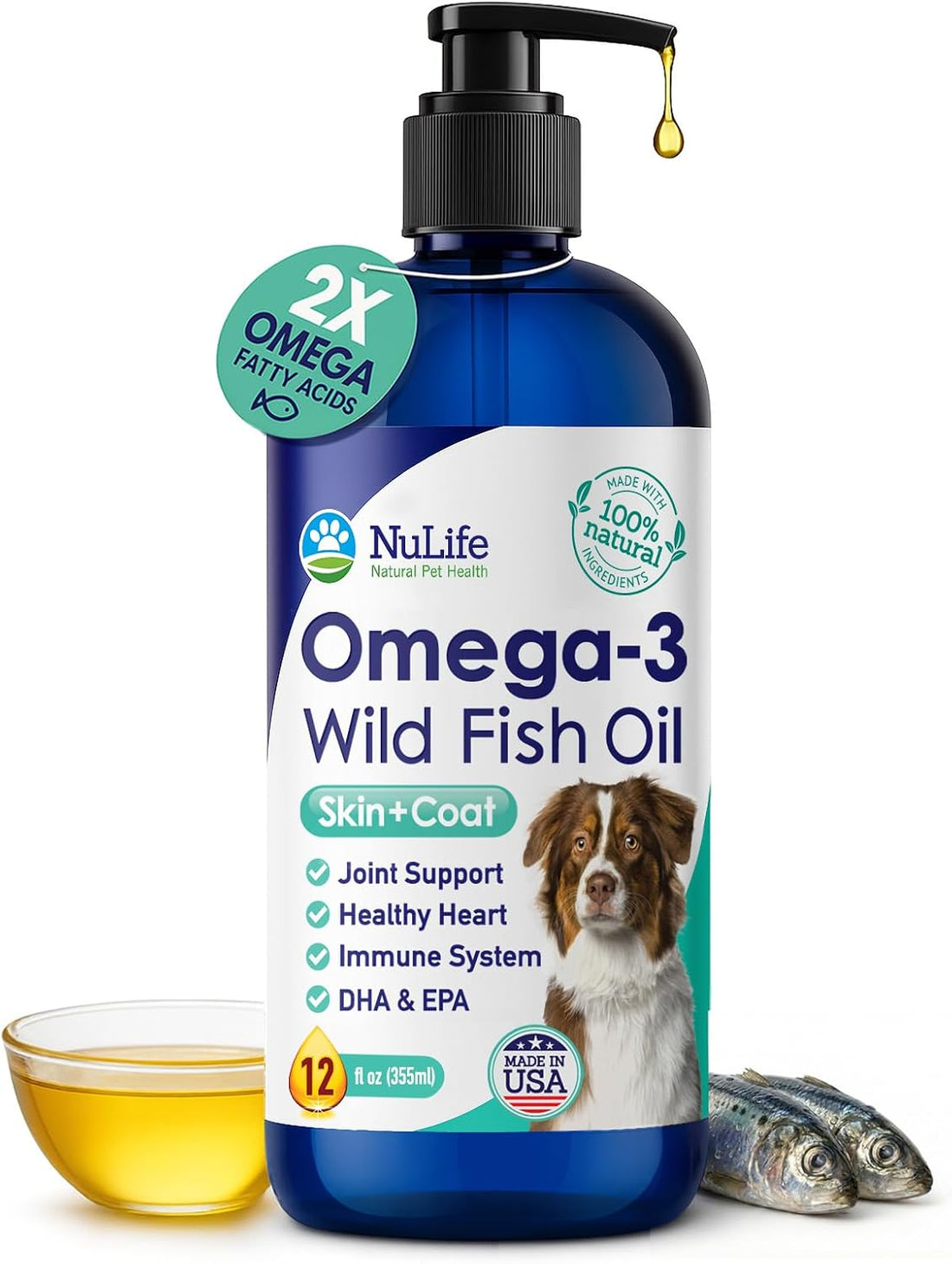Wild Omega 3 Fish Oil for Dogs